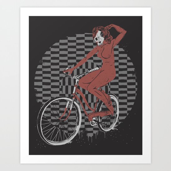 The Devil Will Ride Art Print