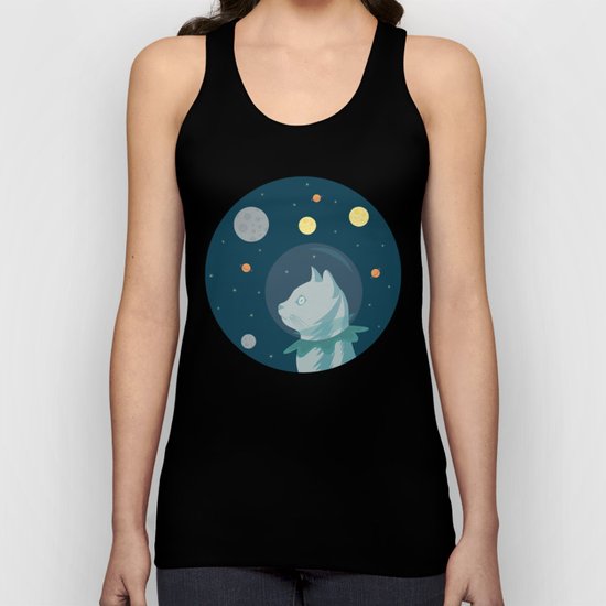 Dreaming about Space Unisex Tank Top