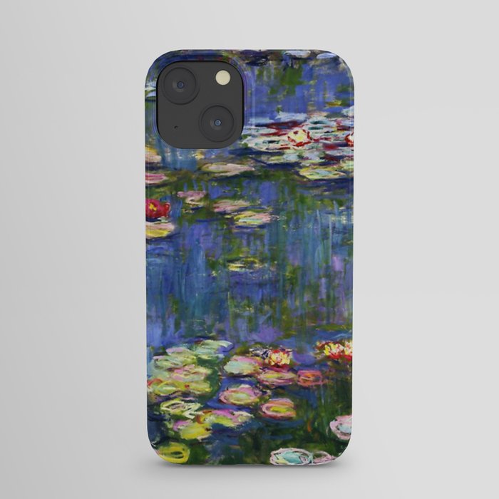 Claude Monet - irises iPhone Case