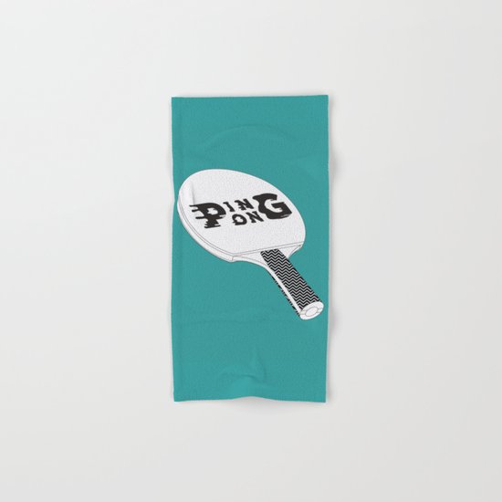 Ping Pong Hand & Bath Towel