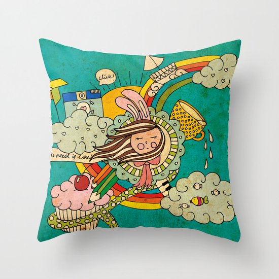 My Story Throw Pillow