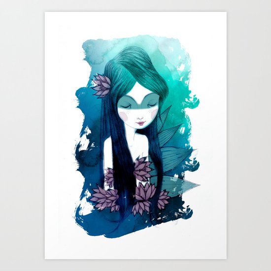 Indian Loto Art Print