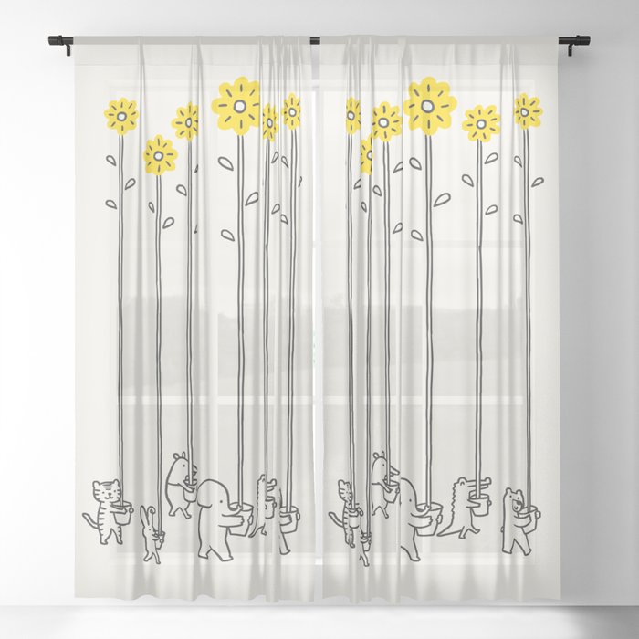 Sheer Curtain