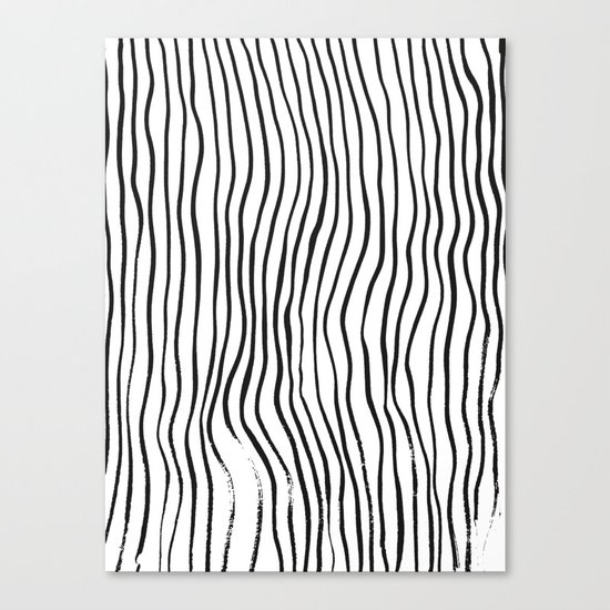 minimal movement - invert Canvas Print