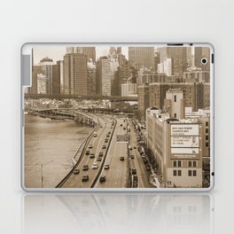 New York City | Skyline Sepia Laptop Skin