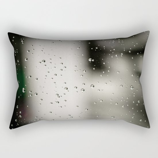 Rain bulles Rectangular Pillow