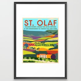 St. Olaf Framed Art Print