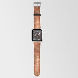 Glam Orange Diamond Shimmer Glitter Apple Watch Band