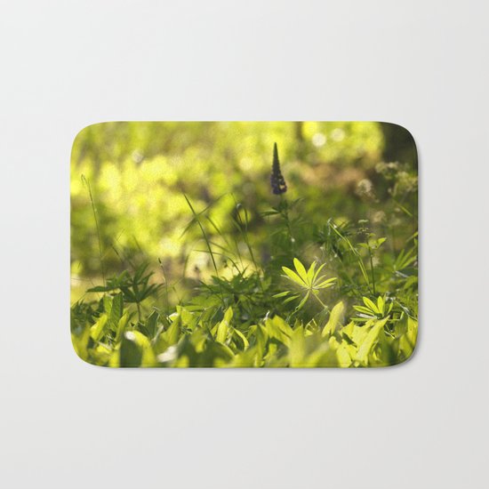 In The Summer Forest Bath Mat