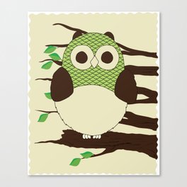 Howl Owl Canvas Print