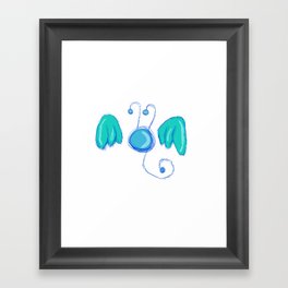 Fly with me Framed Art Print
