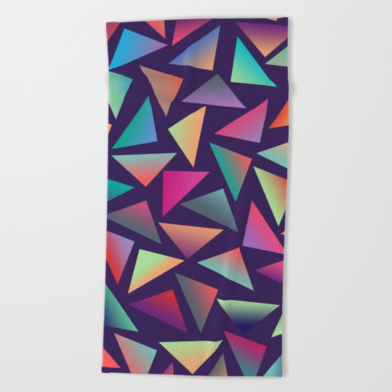 Geometric Pattern III Beach Towel