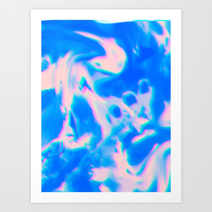 Melted Melted Art Print