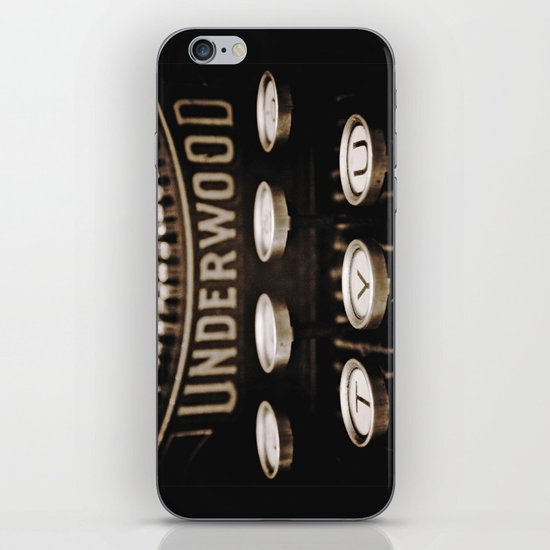Classic machine iPhone & iPod Skin