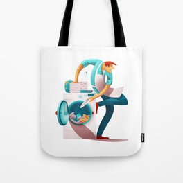 Knowing how to ask for help Tote Bag