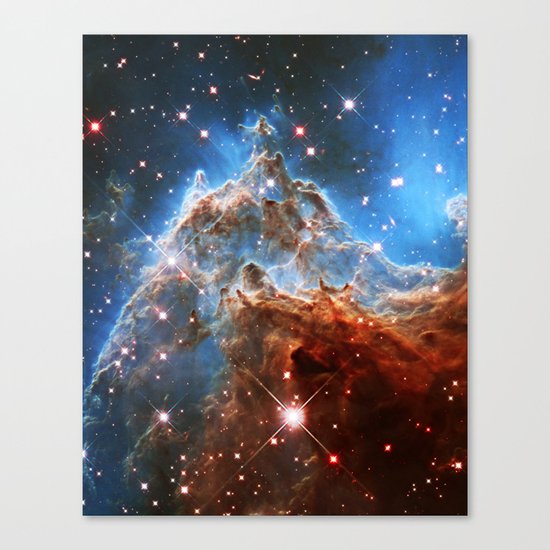 Monkey Head Nebula Canvas Print