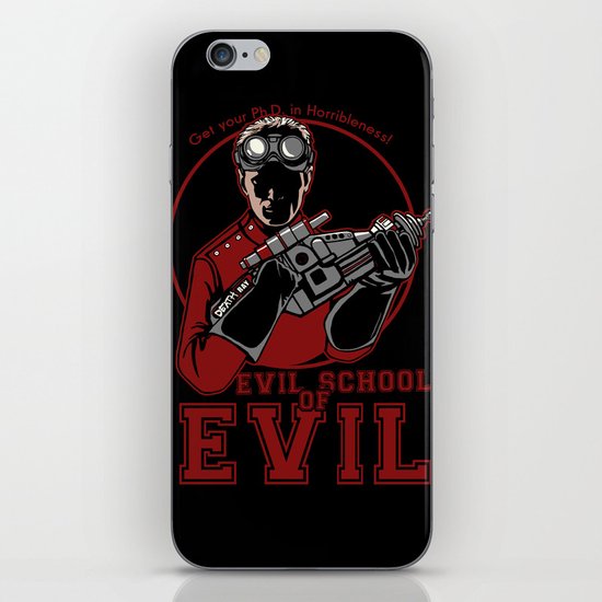 Dr. Horrible's Evil School of Evil iPhone Skin
