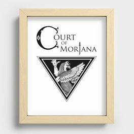 Court Of Morjana, The Art of Iraqi Dance -  Logo Recessed Framed Print