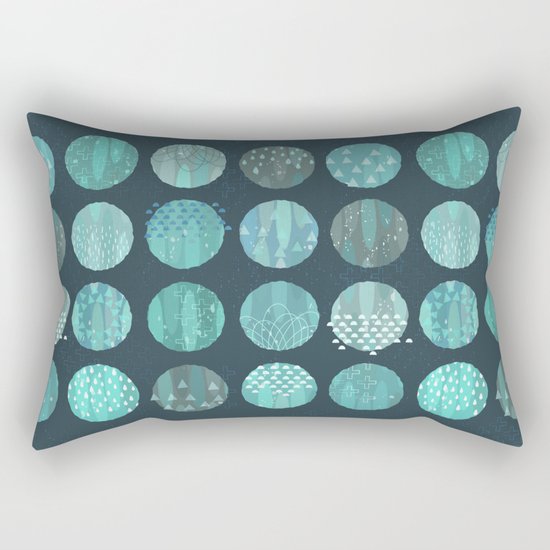 CELESTIAL BODIES - MIDNIGHT Rectangular Pillow