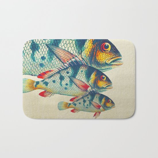 Fish Classic Designs 3 Bath Mat