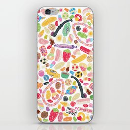 Retro Sweets - Penny Sweets - Pic n Mix - 10p Mix Up iPhone Skin