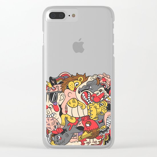 February Brain Dump Clear iPhone Case