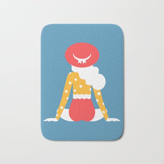 On The Beach Bath Mat