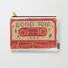 Retro Road Trip Mixtape Carry-All Pouch