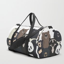 Bear family portrait Duffle Bag