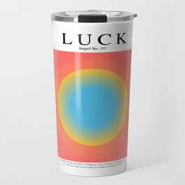 Angel Number 777-Luck Travel Mug
