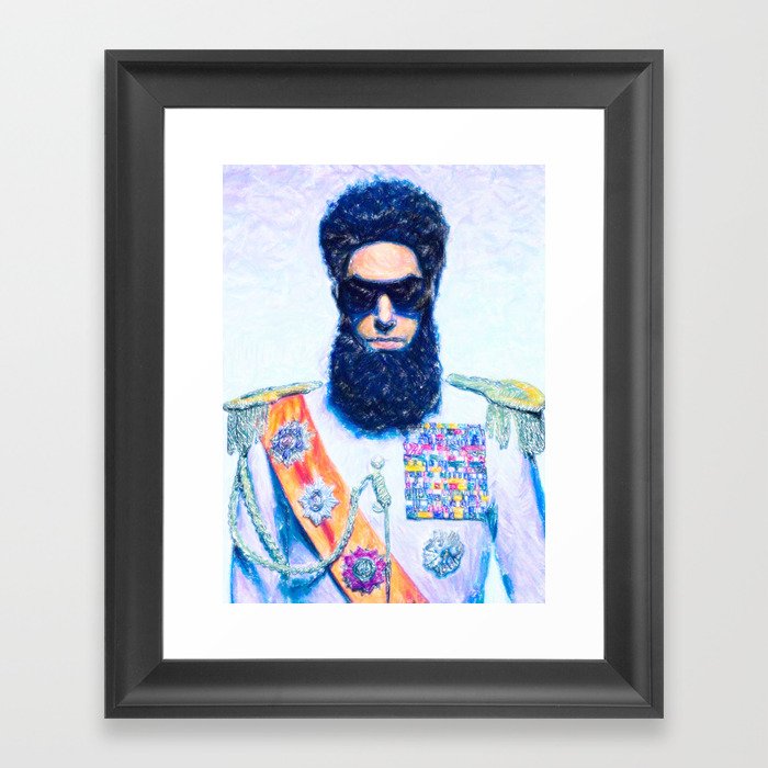 the dictator Framed Art Print