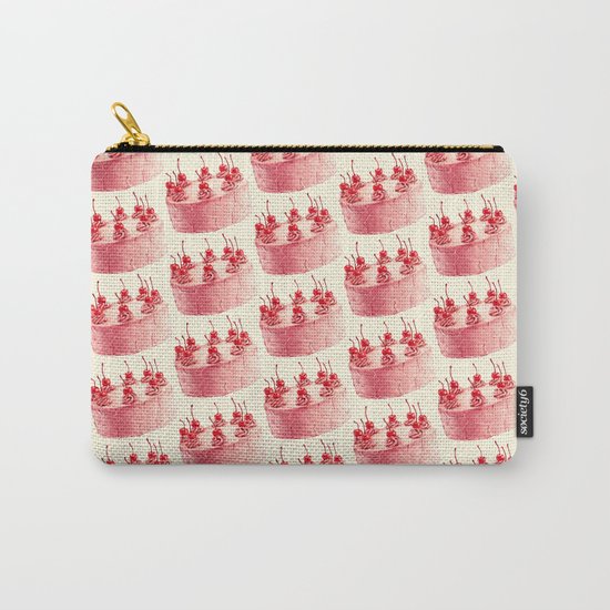 Cherry Cake Pattern Carry-All Pouch