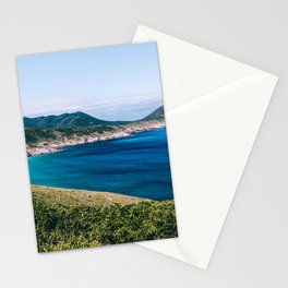 Brazil Photography - Beautiful Blue Ocean By The Brazillian Coastline Stationery Card