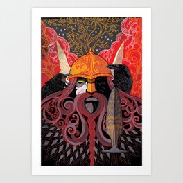Odin Art Print