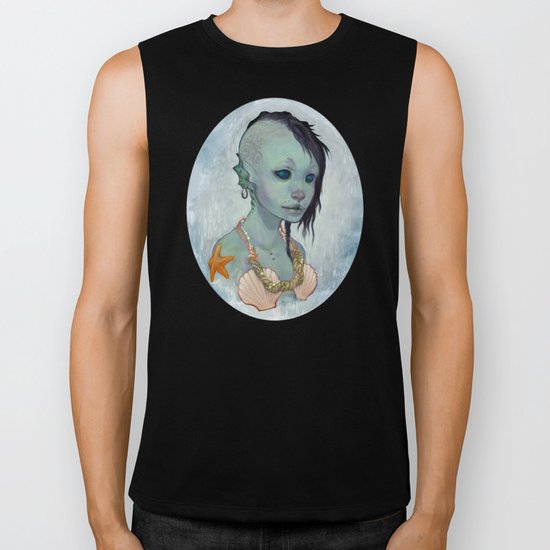 A Little Mermaid Biker Tank