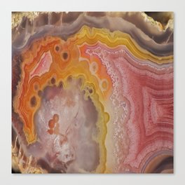 Agate Geode Texture 10 Canvas Print