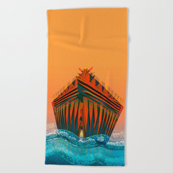 The Sea is my Home Beach Towel