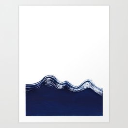 Waves of the Ocean Art Print