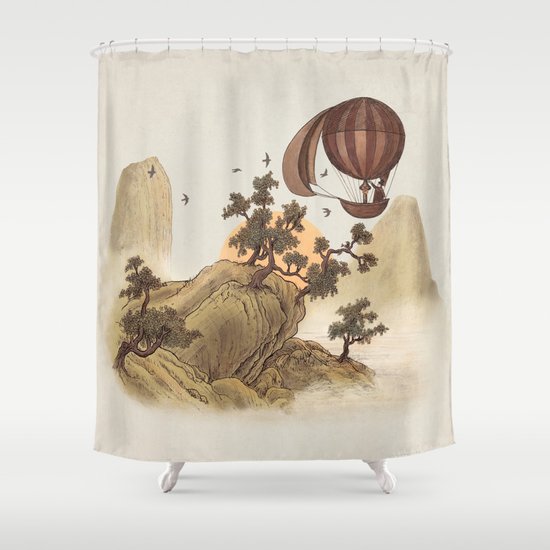 The Journey Shower Curtain
