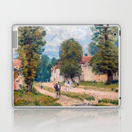 Alfred Sisley - The Versailles Road Laptop & iPad Skin