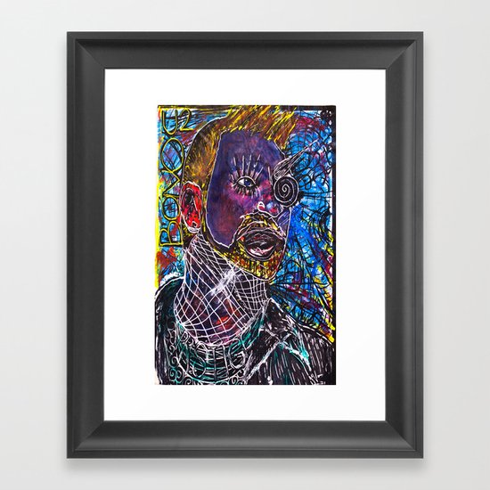 OhISeeYOUTWOAteOneTwo//BONO Framed Art Print