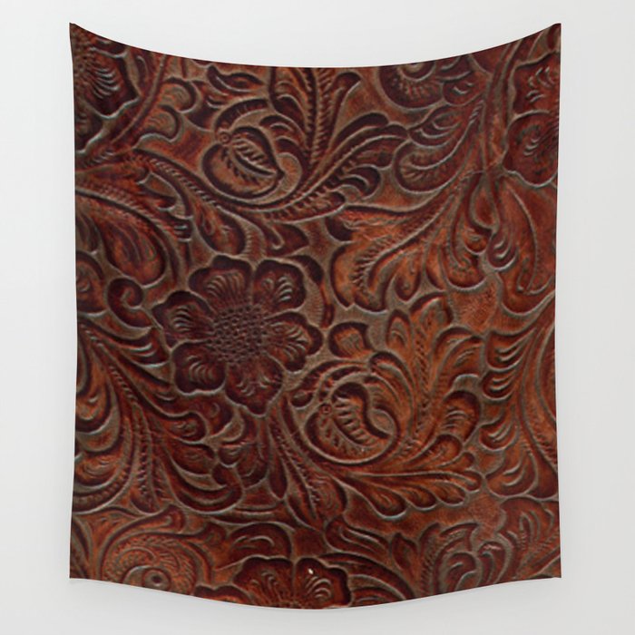 Leather tapestry best sale