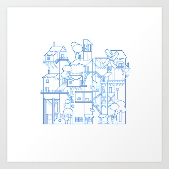 Rise Art Print