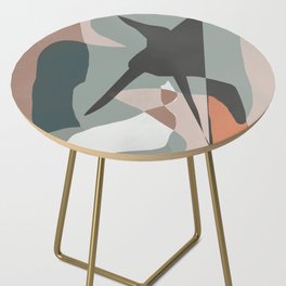 Abstract shapes cut out 22 Side Table