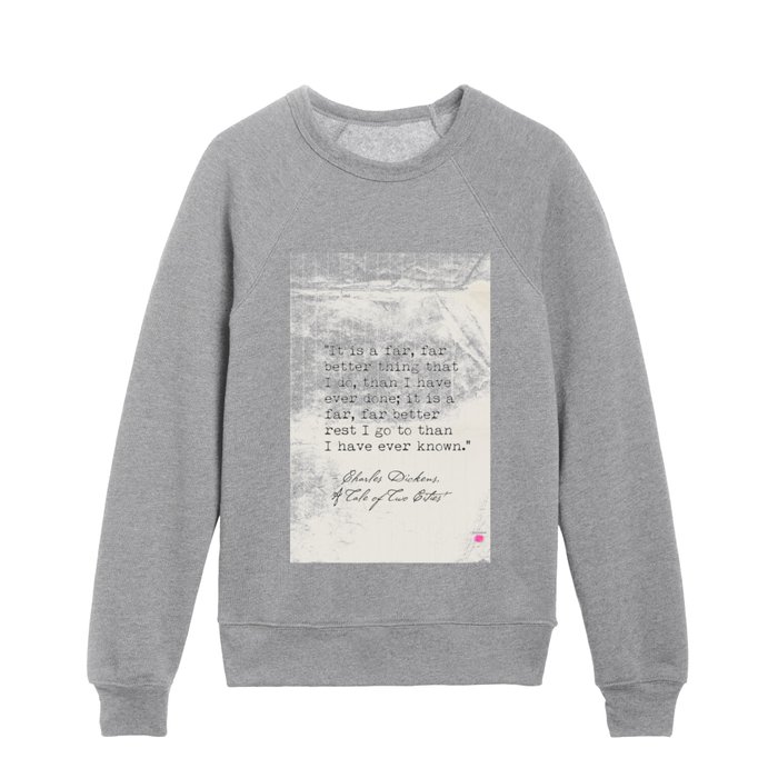 Charles Dickens, 'A Tale of Two Cities',  Kids Crewneck