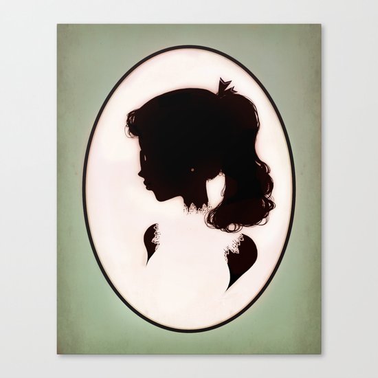 La Boudeuse Canvas Print