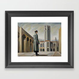 Metaphysical Piazza  Framed Art Print