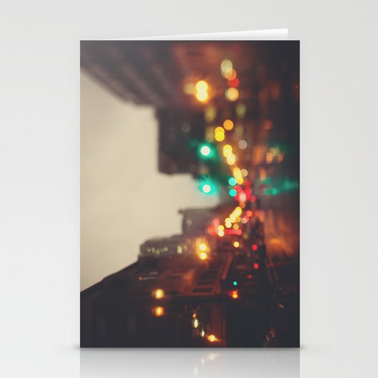 Portland In The Rain Stationery Cards
