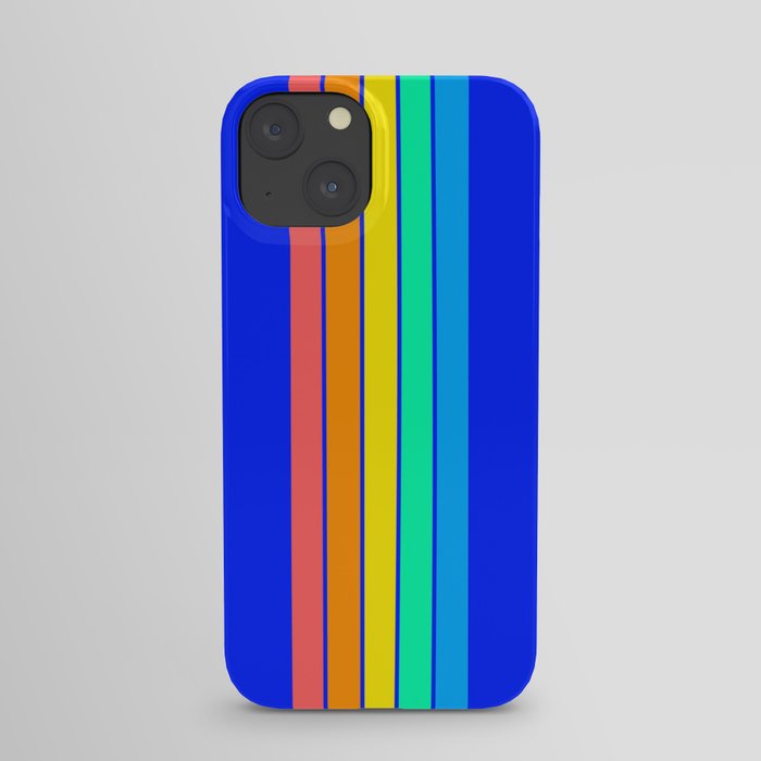 Rainbow with Blue - iPhone Case iPhone Case