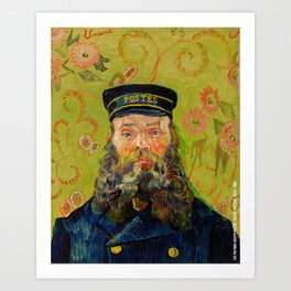 The Postman (Joseph Roulin) by Vincent Van Gogh Art Print